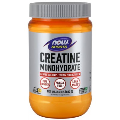 NOW Foods Creatine Monohydrate 600g – Zboží Dáma