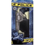 Gonher Kovový policejní revolver s pouzdrem 239880 – Hledejceny.cz