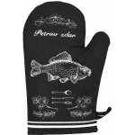 Frobyt Kuchyňská chňapka PETRŮV ZDAR, černá, zelená, 28x18cm – Zboží Mobilmania