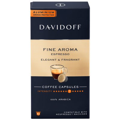 Davidoff Fine Aroma Espresso 55 g 100 ks – Zboží Mobilmania