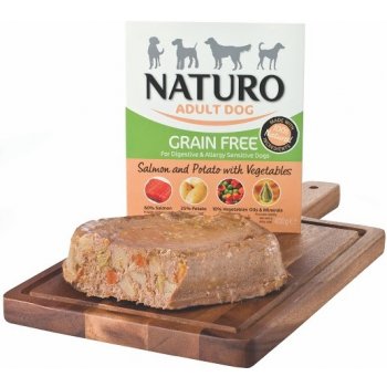 Naturo Grain Free Salmon & Potato with Vegetables 400 g