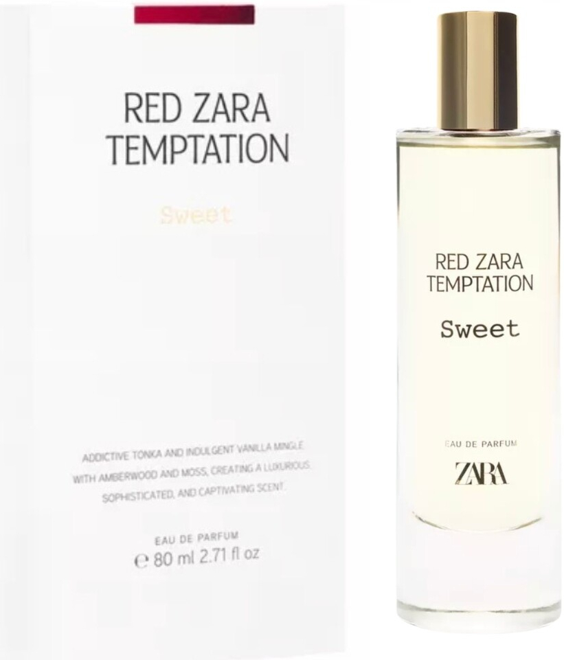 Zara Red Temptation sweet parfémovaná voda dámská 80 ml