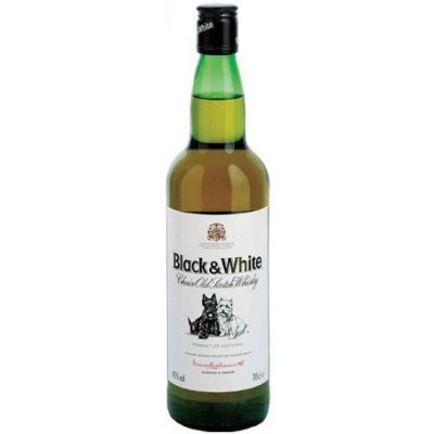 Black AND White SCOTCH WHISKY 40% 0,7 l (holá láhev) – Zbozi.Blesk.cz