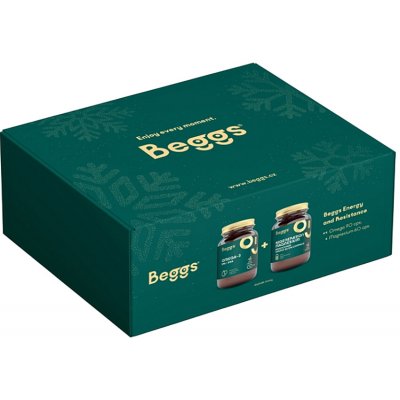 Beggs Energy and Resistance Omega 90 kapslí + Magnesium 60 kapslí Dárkové balení – Hledejceny.cz
