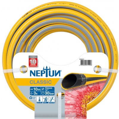 Neptun Classic Zahradní hadice, 10 m, ø 13 mm (1/2") 71239.16610.01207 – Hledejceny.cz