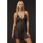 Černá babydoll košilka Leslie – Zboží Dáma