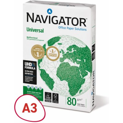 Navigator, A3, 80g, 500 listů – Zboží Mobilmania