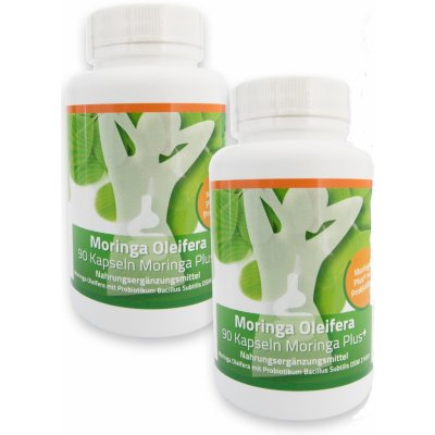 Moringa z Tenerife Bio + probiotikum Bacillus Subtilis 180 kapslí – Hledejceny.cz