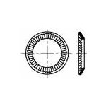 BOSSARD Podložka kónická M3 D=5,5mm h=0,95mm nerezová ocel A2 – Sleviste.cz