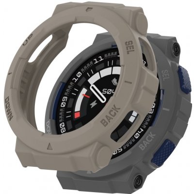 VSECHNONAMOBIL TPU HALF COVER Kryt pre Amazfit Active Edge šedý 69687 – Zboží Živě