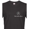 Pánské Tričko Bezvatriko cz pánské triko Mercedes Canvas pánské tričko s krátkým rukávem 1580 černá