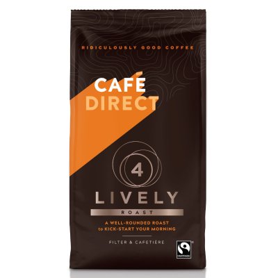 Cafédirect Lively mletá s tóny karamelu 227 g – Hledejceny.cz