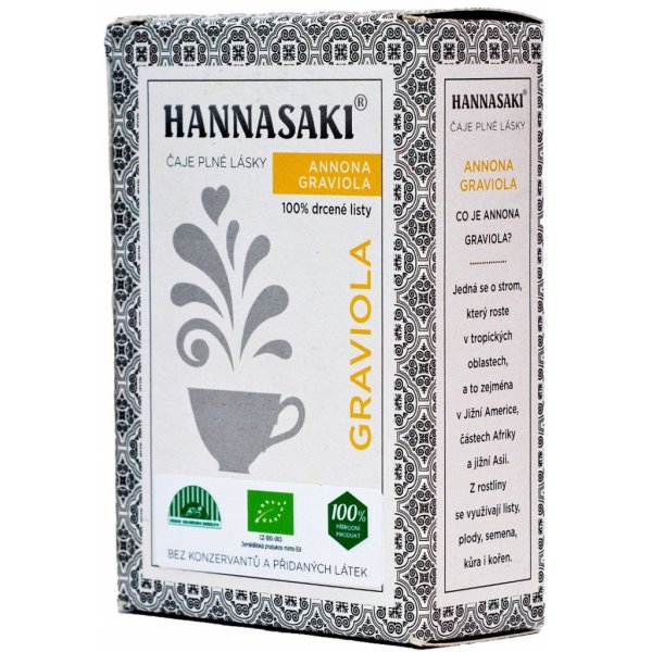 Čaj Hannasaki Annona Graviola BIO sypaný čaj 100 g