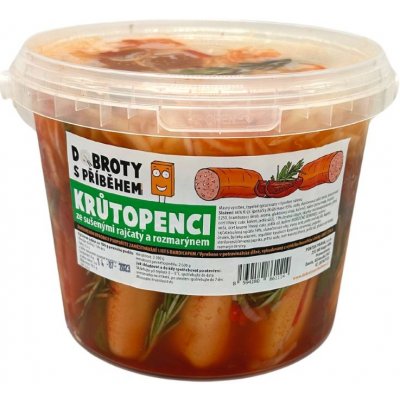 Dobrotyspribehem.cz Krůtopenci se sušenými rajčaty a rozmarýnem 3270g – Sleviste.cz