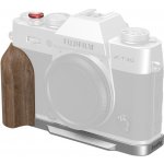 SmallRig L-Shaped Mount Plate with Wooden Handle for FUJIFILM X-T30 / X-T30 II / X-T30 III (Silver) – Zboží Živě