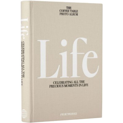 Fotoalbum LIFE, béžová, Printworks – Sleviste.cz