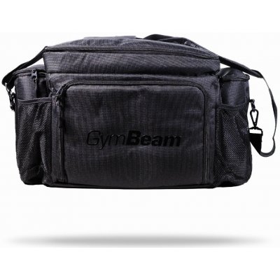 GymBeam taška na jídlo Fit Prep Black + 6 krabiček