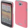 Pouzdro a kryt na mobilní telefon Pouzdro Coby Exclusive HTC One X růžové