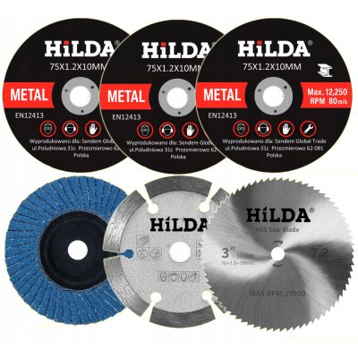 Řezný kotouč Hilda 76 mm 10 mm pro řezání betonu a kovů – Hledejceny.cz