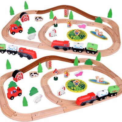 JoKo Vláčkodráha se stolem dřevěná – Zboží Dáma