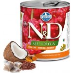 N&D Quinoa Dog Adult Skin & Coat Herring & Coconut 285 g – Hledejceny.cz