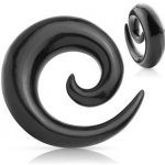 Šperky4U Roztahovák do ucha spirála ROHOVINA EP001-04 – Zbozi.Blesk.cz