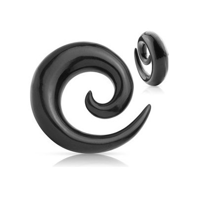 Šperky4U Roztahovák do ucha spirála ROHOVINA EP001-04 – Zbozi.Blesk.cz