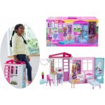 Barbie Prázdninový dům s nábytkem a panenkou – Sleviste.cz