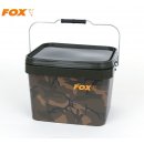 Rybářská krabička a box Fox Kbelík Camo Square Buckets 10l