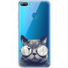 Pouzdro a kryt na mobilní telefon Honor iSaprio Crazy Cat 01 Honor 9 Lite