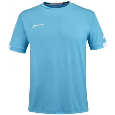 Babolat Play Crew Neck tee Boy Cyan blue – Zboží Dáma