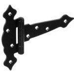 Domax závěs trojúhelníkový ozdobný ZTO125C, 125x40x160x2,5mm černý DMX89202 – Hledejceny.cz