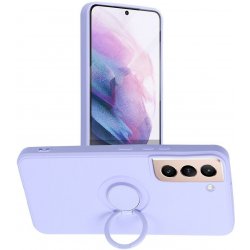 Pouzdro Forcell SILICONE RING Samsung Galaxy A12 fialové