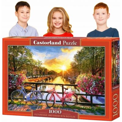 Ravensburger Kola v Amsterdamu 196067 1000 dílků – Zboží Mobilmania