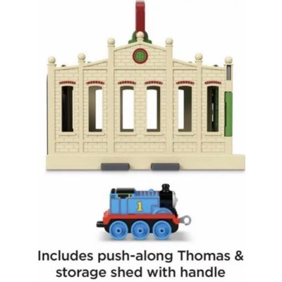 Fisher Price Thomas & Friends Přístřešek s vláčkem Thomas – Zbozi.Blesk.cz