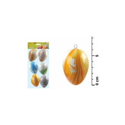 Vajíčka plast 6cm/6ks S170181 – Zbozi.Blesk.cz