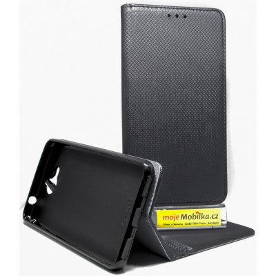 Pouzdro Smart Magnet HUAWEI Y6 2017 černé – Zboží Živě