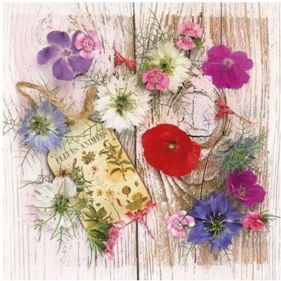 Ubrousek 33x33cm Kvítí – HobbyKompas.cz
