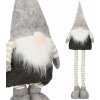 Vánoční dekorace SPRINGOS Skřítek GNOM s šedou čepicí nastavitelný 5-64 cm CA0696-XG