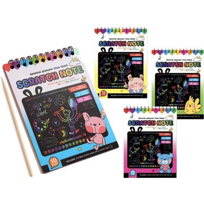 Vyškrabovací obrázky 10ls – Zboží Dáma