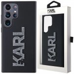 Karl Lagerfeld Samsung Galaxy S24 Ultra černé HC 3D logo glitter KLHCS24L3DMBKCK – Zboží Živě