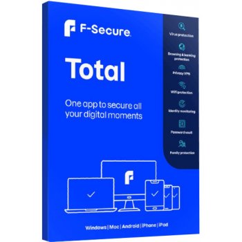 F-Secure TOTAL 3 lic. 2 roky (FCFTBR1N003G2)