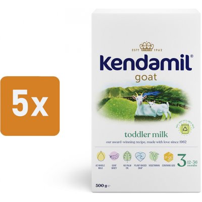 Kendamil 3 kozí 5 x 500 g – Hledejceny.cz