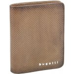 Bugatti Kožené pouzdro na kreditní karty se zipovou přihrádkou PERFO 49397302 hnědé – Hledejceny.cz