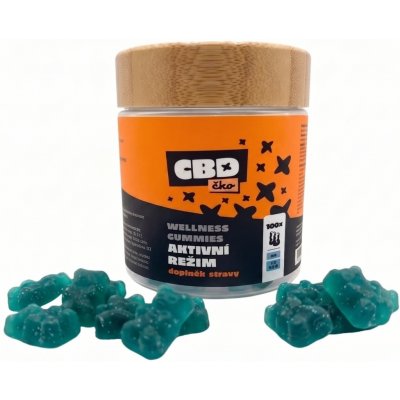 CBDčko Wellness Gummies B-Duo vitamín B6 + B12 100 ks Aktivní režim – Hledejceny.cz