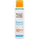 Garnier Ambre Solaire Sensitive Advanced Hypoallergenic Spray voděodolný opalovací sprej SPF50+ 150 ml – Hledejceny.cz