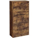 Boxxx hnědý, černý 60 x 120 x 24 cm 002543016801 – Zboží Dáma