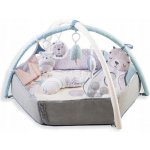 MoMi PASTEL 3v1 vzdělávací podložka pro děti ohrádka – Zbozi.Blesk.cz