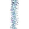 Vánoční dekorace DOMMIO Vánoční řetěz modro-stříbrný dlouhý 2 m