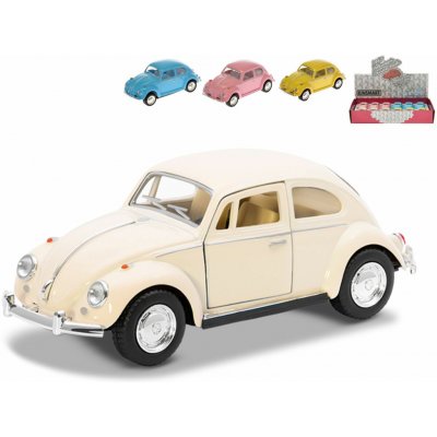 Kinsmart VW Classical Beetle béžový 1:64 – Sleviste.cz